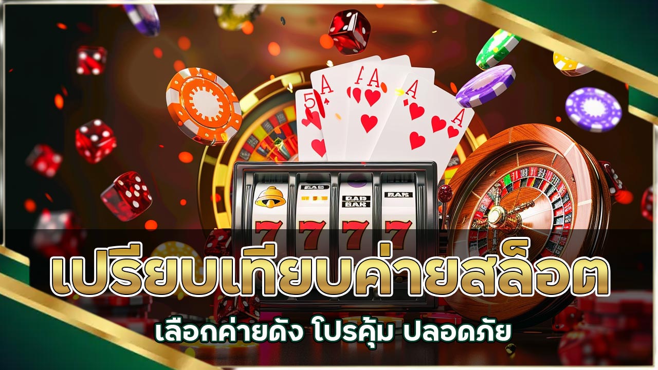 เปรียบเทียบค่ายสล็อต